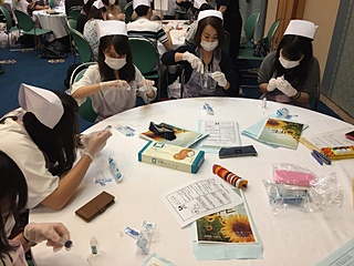 T6ENC看護の技術の運動会(薬液希釈問題) T6ENC看護の技術の運動会(薬液希釈問題)